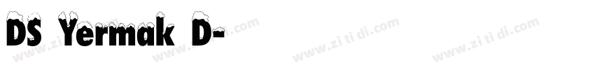DS Yermak_D字体转换